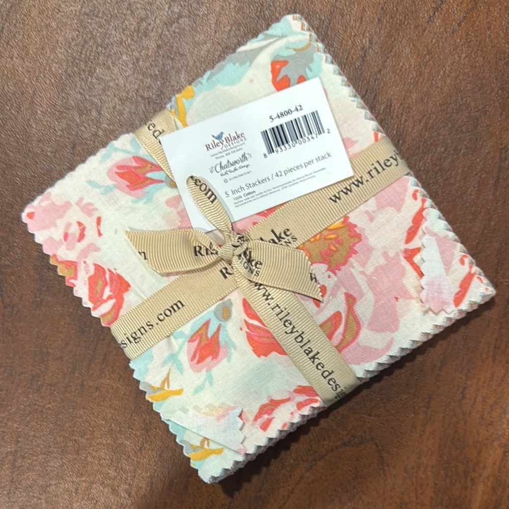Floral Fabric Squares